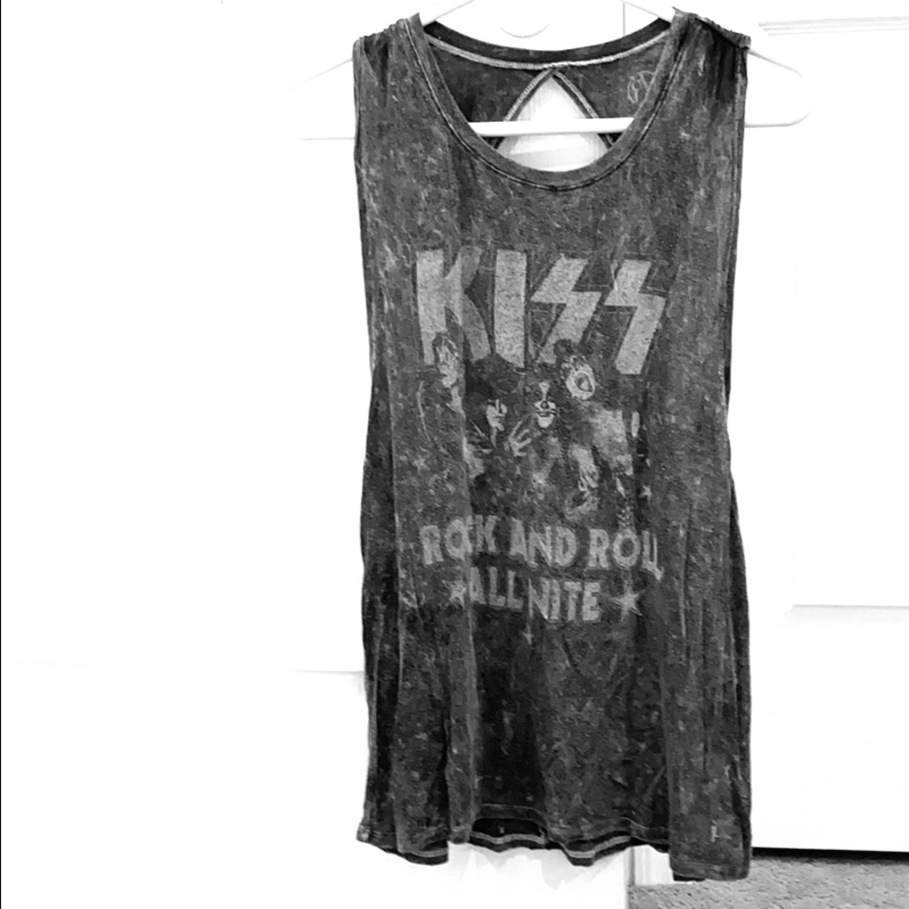 KISS band tank top
